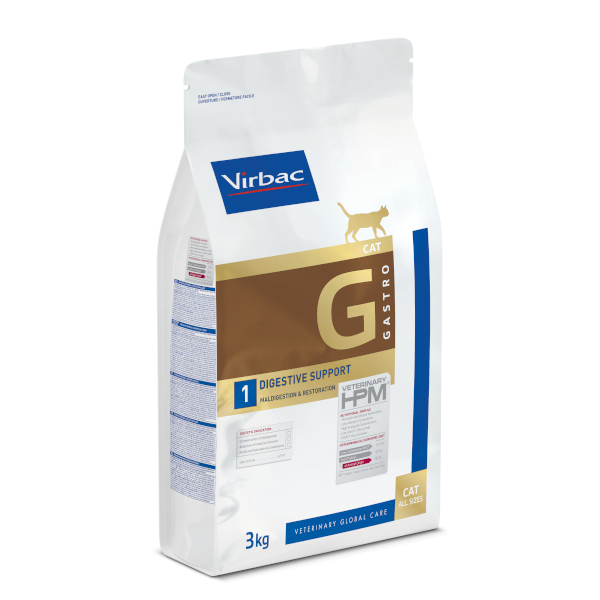 HPM-Virbac Cat Digestive Support-Para trastornos digestivos 3 Kg