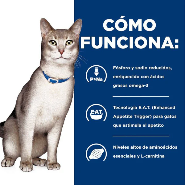Hill’s Prescription Diet k/d para Gato – Cuidado Renal en Latas Húmedas (24 x 156g)