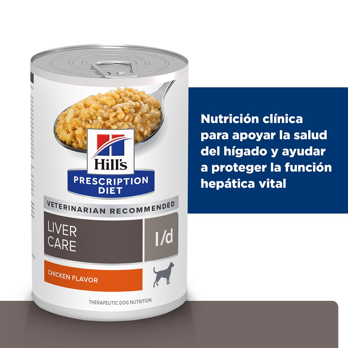 🍽️ Hill’s l/d en Lata – Cuidado Hepático con Sabor y Confianza 🐾