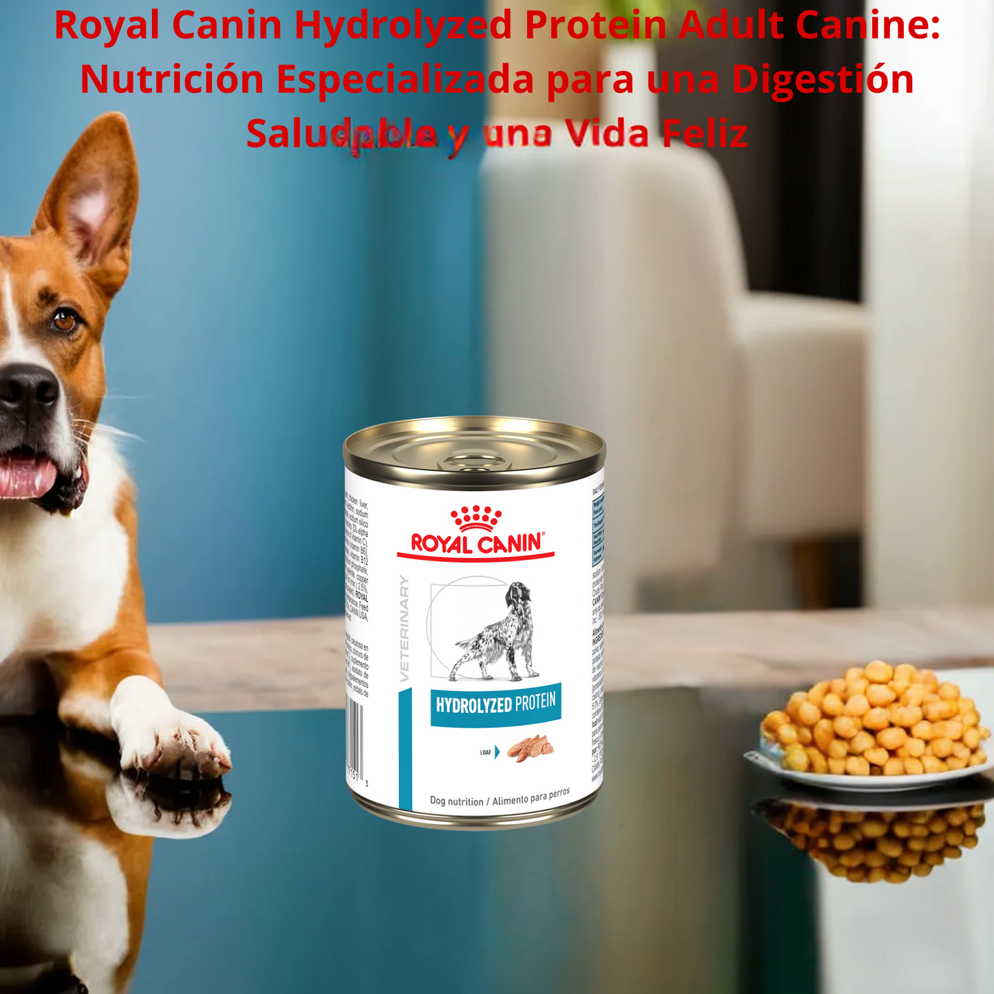 Royal Canin Hydrolyzed Protein Adult HP Canine Lata 390 Gr