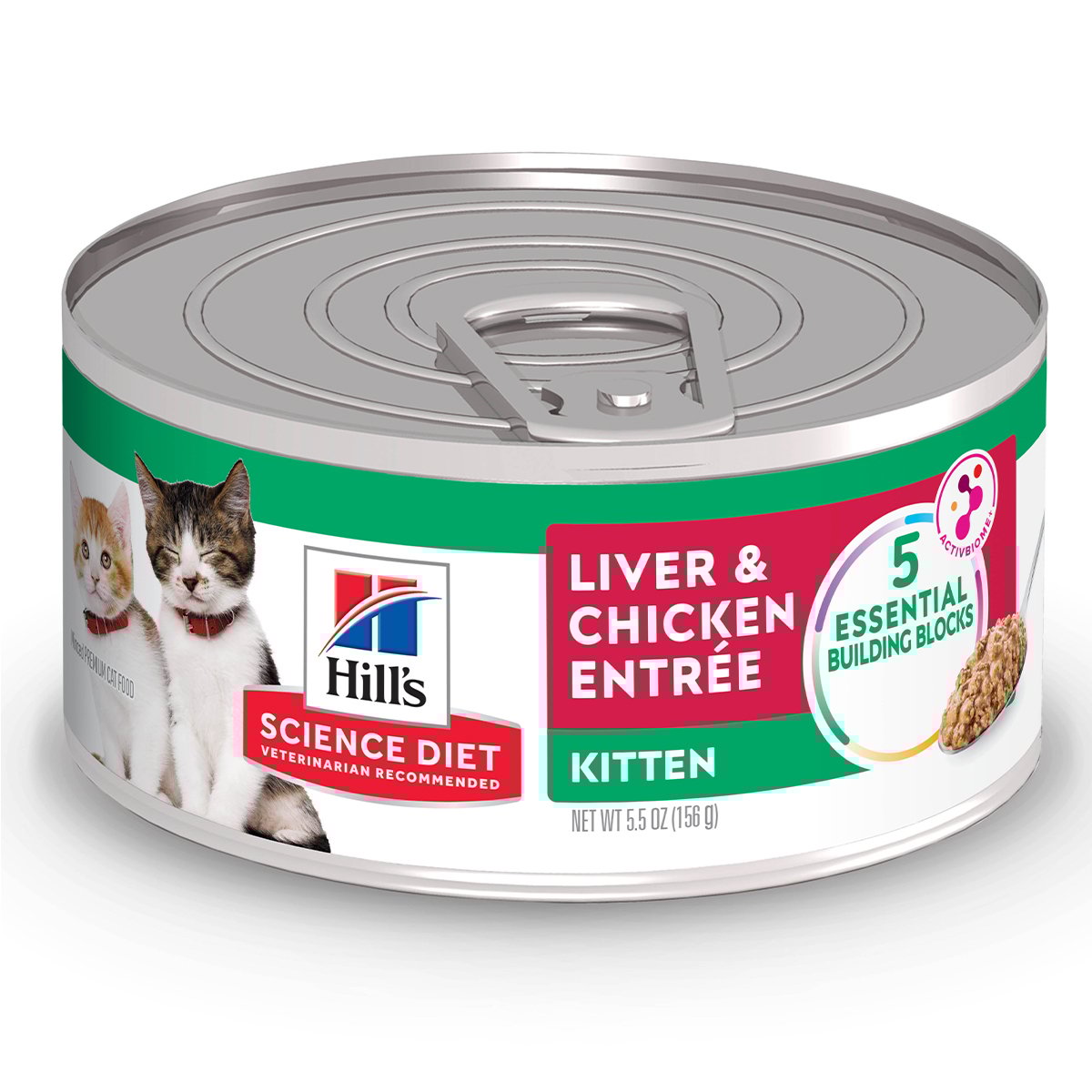 Hill’s Science Diet Gatito – Alimento Húmedo Receta de Hígado (24 Latas de 156 g)