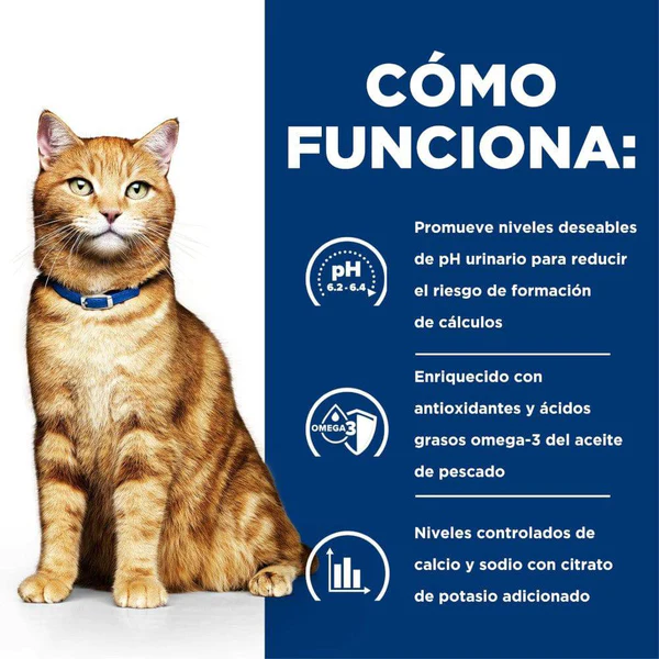 Hill’s Prescription Diet c/d Multicare para Gato – Caja con 24 Latas de Cuidado Urinario (156g)