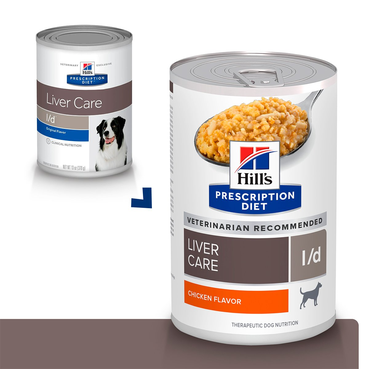 🍽️ Hill’s l/d en Lata – Cuidado Hepático con Sabor y Confianza 🐾