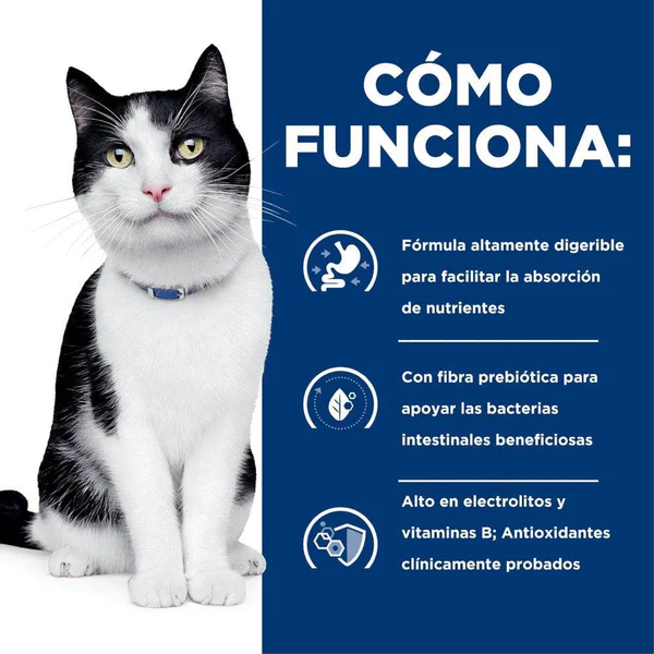 Hill's Prescription Diet i/d para Gato Adulto – Cuidado Digestivo en 24 Latas de 156g