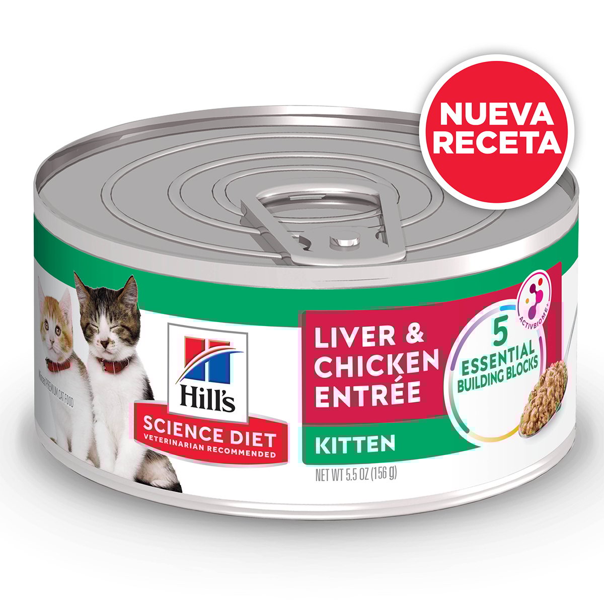 Hill’s Science Diet Gatito – Alimento Húmedo Receta de Hígado (24 Latas de 156 g)