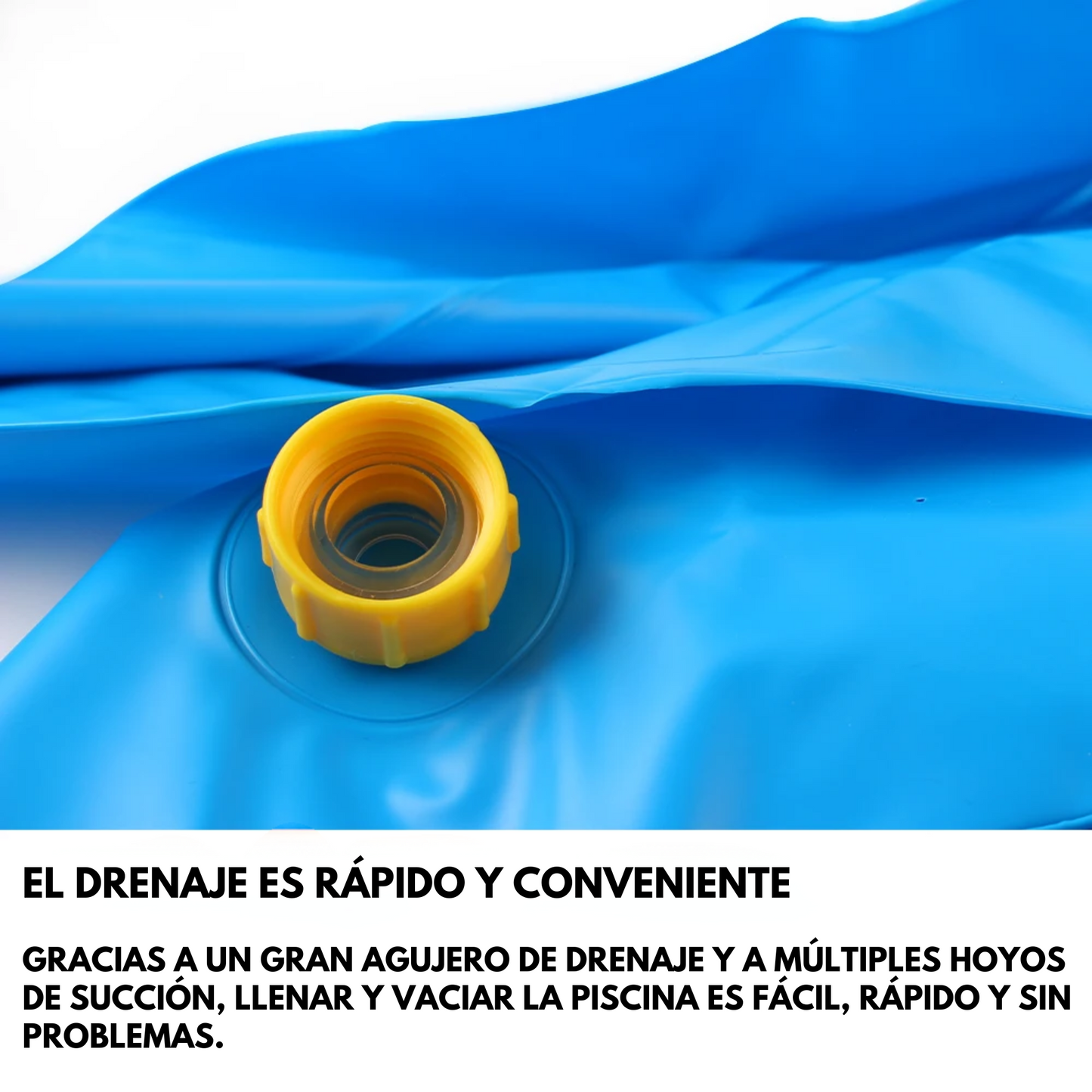 Alberca familiar inflable con rociadores para mascotas (perros/gatos) para jugar y refrescarse
