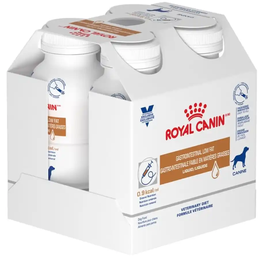 Royal Canin ICU Liquid Gastrointestinal Low Fat Canine (Pack de 4 Unidades)