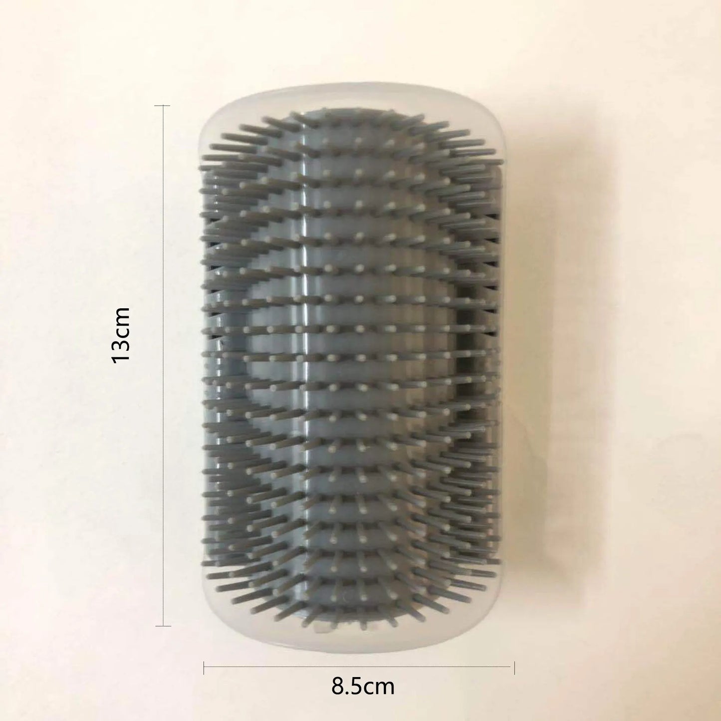 Cepillo desmontable y compacto removedor de pelo, masticable y masajeador de esquinas para gatos