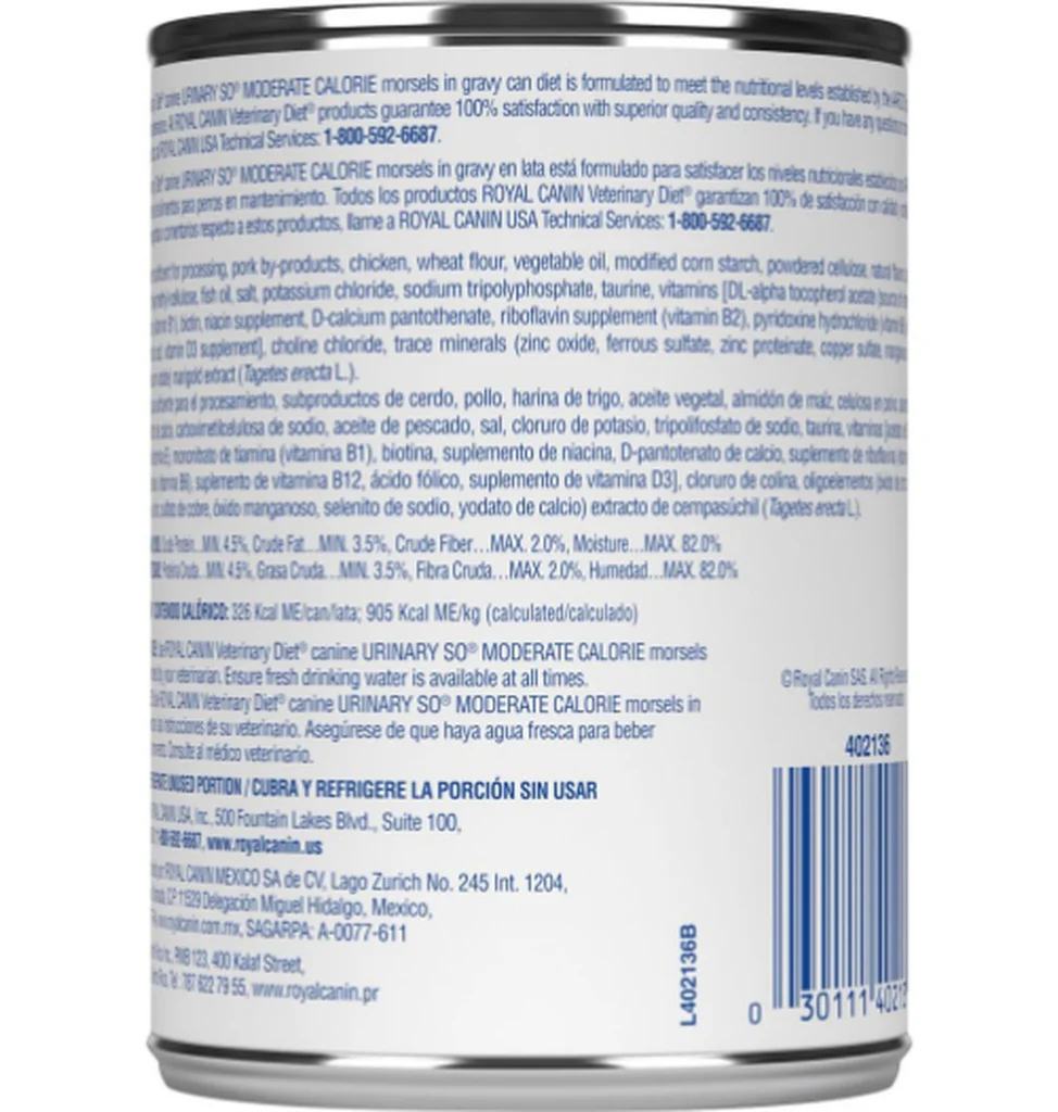 Royal Canin Renal Support D Morsels In Gravy Canine Lata 370 Gr