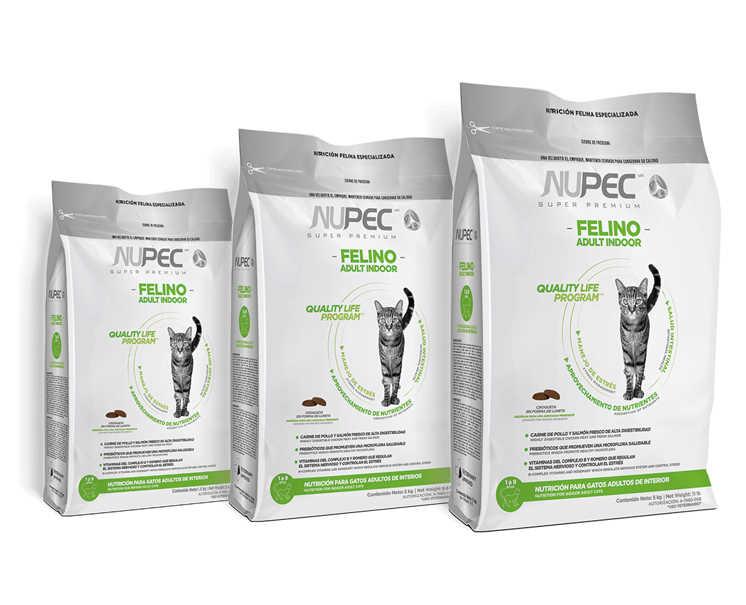 Nupec Felino Adult Indoor 3 Kg