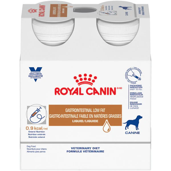Royal Canin ICU Liquid Gastrointestinal Low Fat Canine (Pack de 4 Unidades)