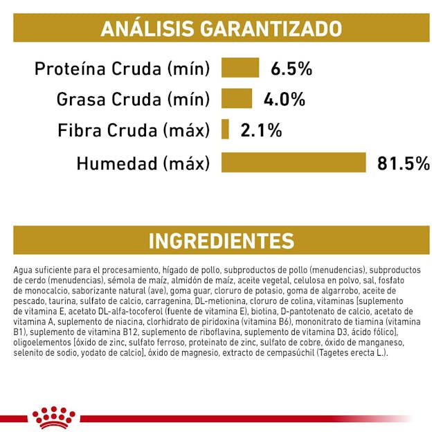 Royal Canin Urinary SO Moderate Calorie Morsels in Gravy Lata 350 Gr
