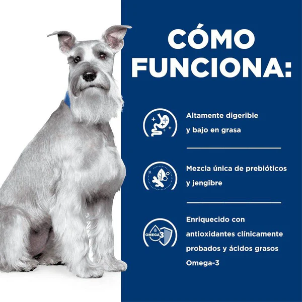 ¡Adiós pancitas sensibles! 🐕💕 Hill’s i/d Low Fat – Lata 369 g, digestión sana sin grasa de más (Caja con 12)