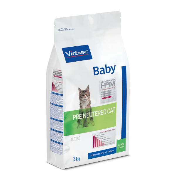 HPM-Virbac Baby Preneutered Cat 3 Kg