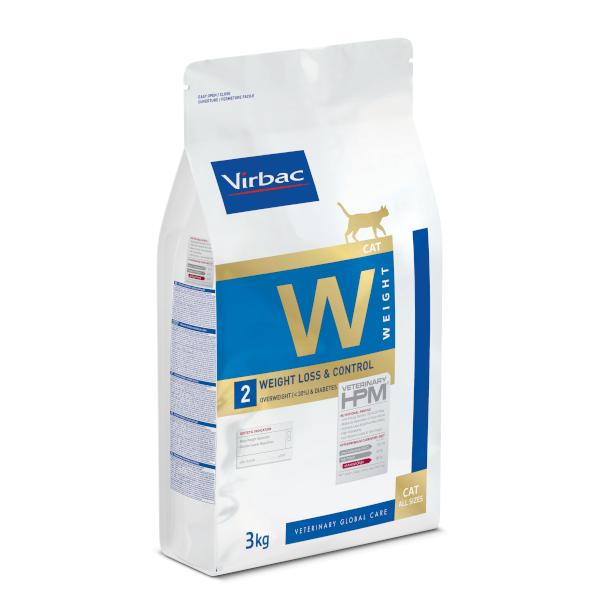 HPM-Virbac Cat Weight Loss & Control-Control del Peso Corporal 3 Kg