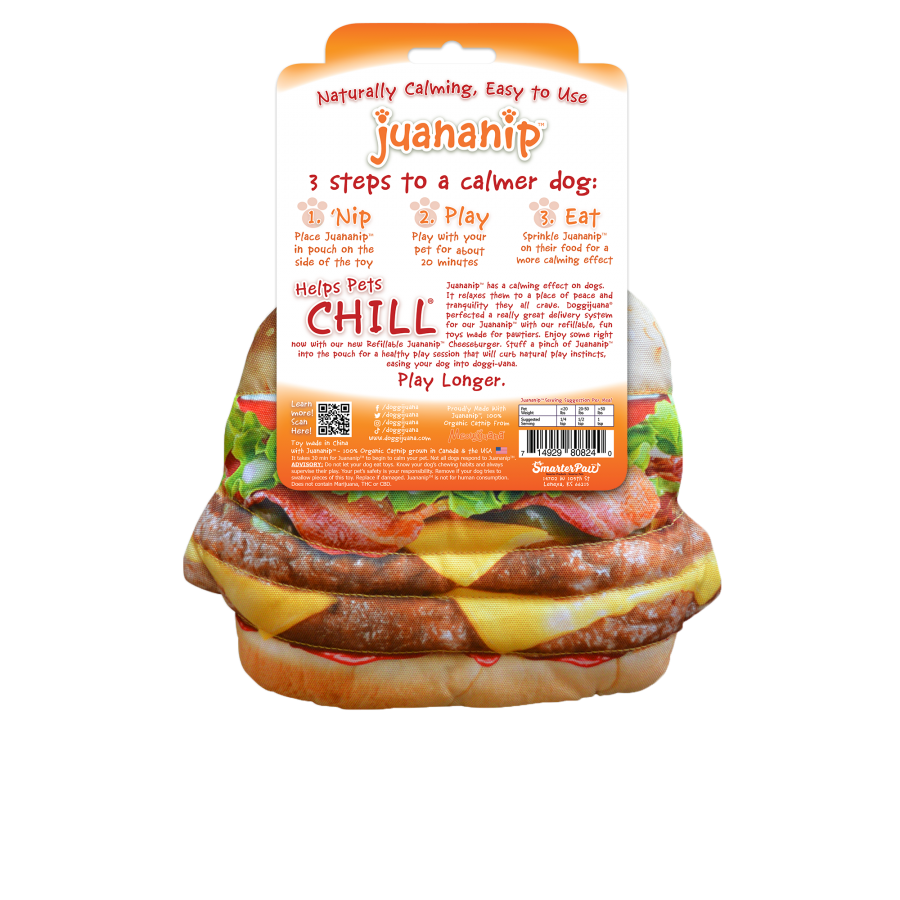 Doggijuana-Get the Munchies: Hamburguesa con Queso