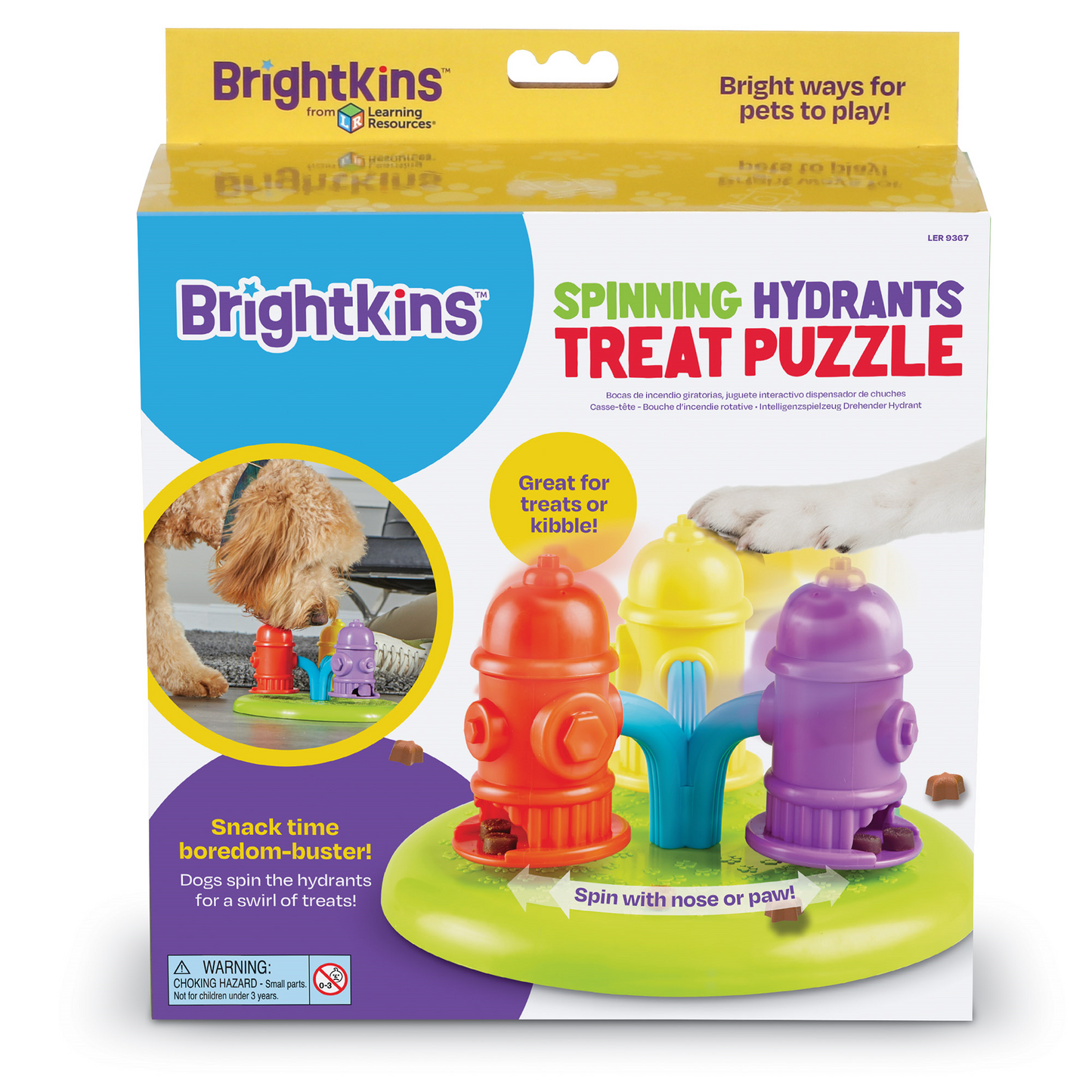 Brightkins-Rompecabezas de Tratamiento de Hidrantes Giratorios
