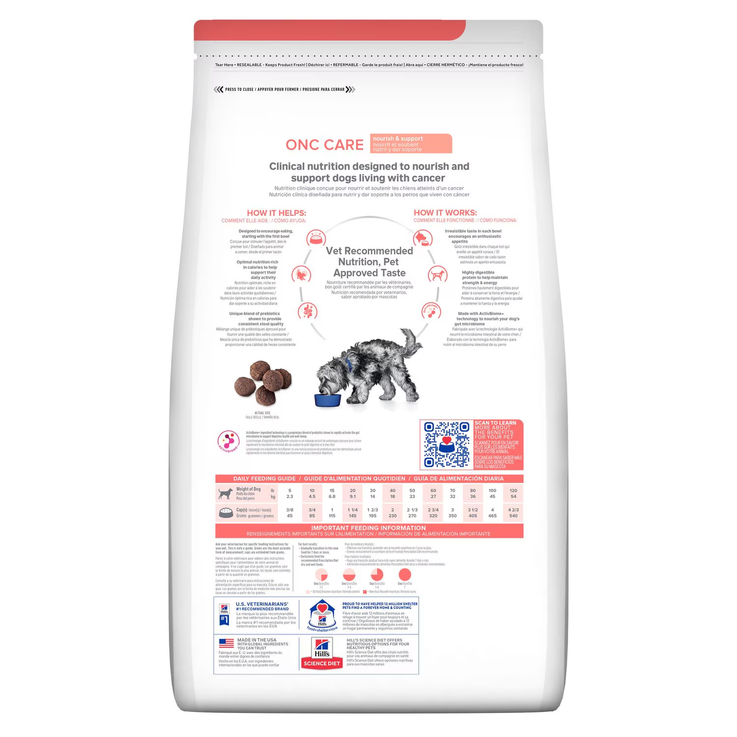 Hill’s Prescription Diet ONC Care | Alimento Especializado para Perros con Cáncer