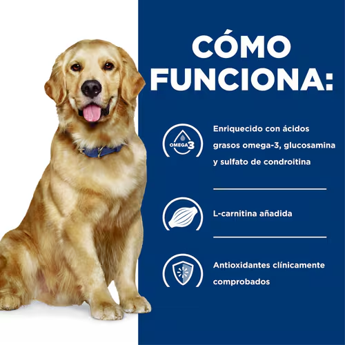 Hill's Prescription Diet j/d para Perros | Cuidado Articular con Glucosamina y Omega 3