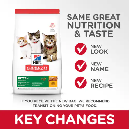 Hill's Kitten Pollo – Nutrición Inteligente para un Comienzo Saludable
