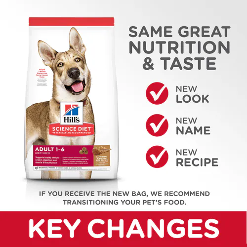 Hill’s Science Diet Adult – Cordero y Arroz Integral | Nutrición Suave y Sabrosa para Perros Adultos