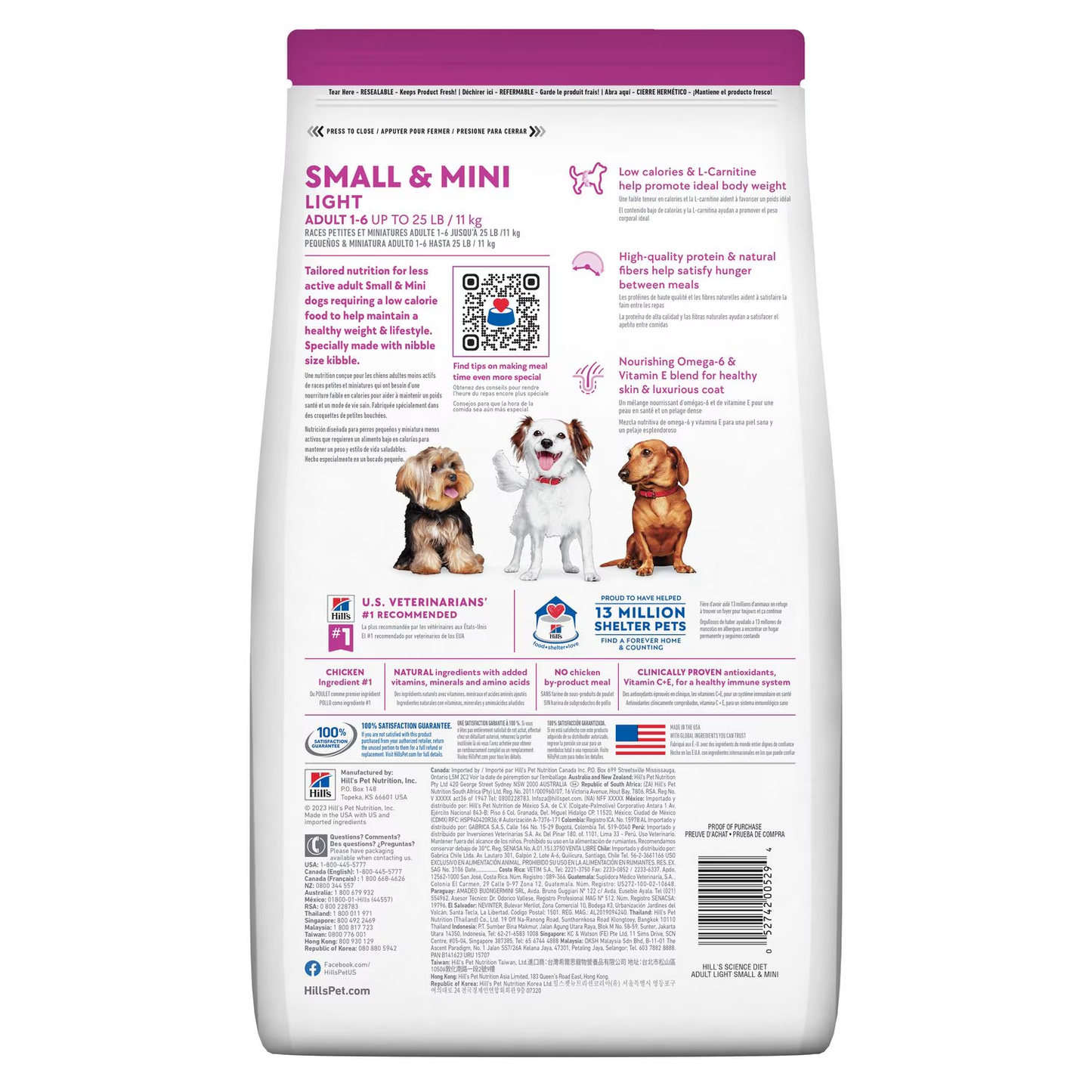 Hill’s Light Small & Mini – El Amor Ligero que tu Perrito de Raza Pequeña Necesita