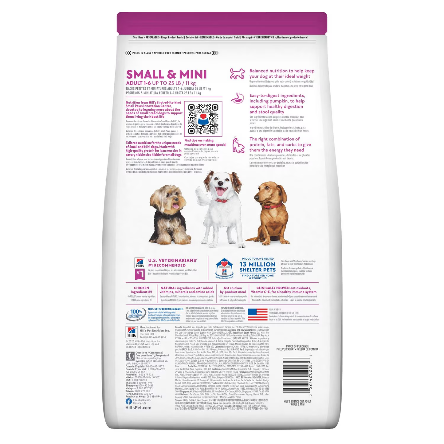 Hill’s Science Diet Small & Mini – Amor en Cada Croqueta para tu Perro de Raza Pequeña
