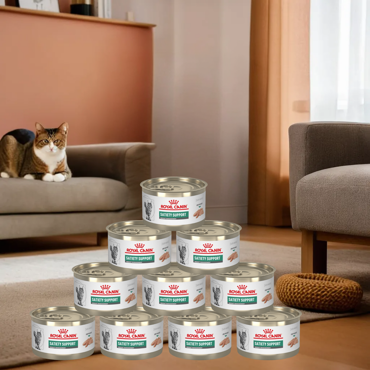 Royal Canin Satiety Support Feline Lata 145 Gr