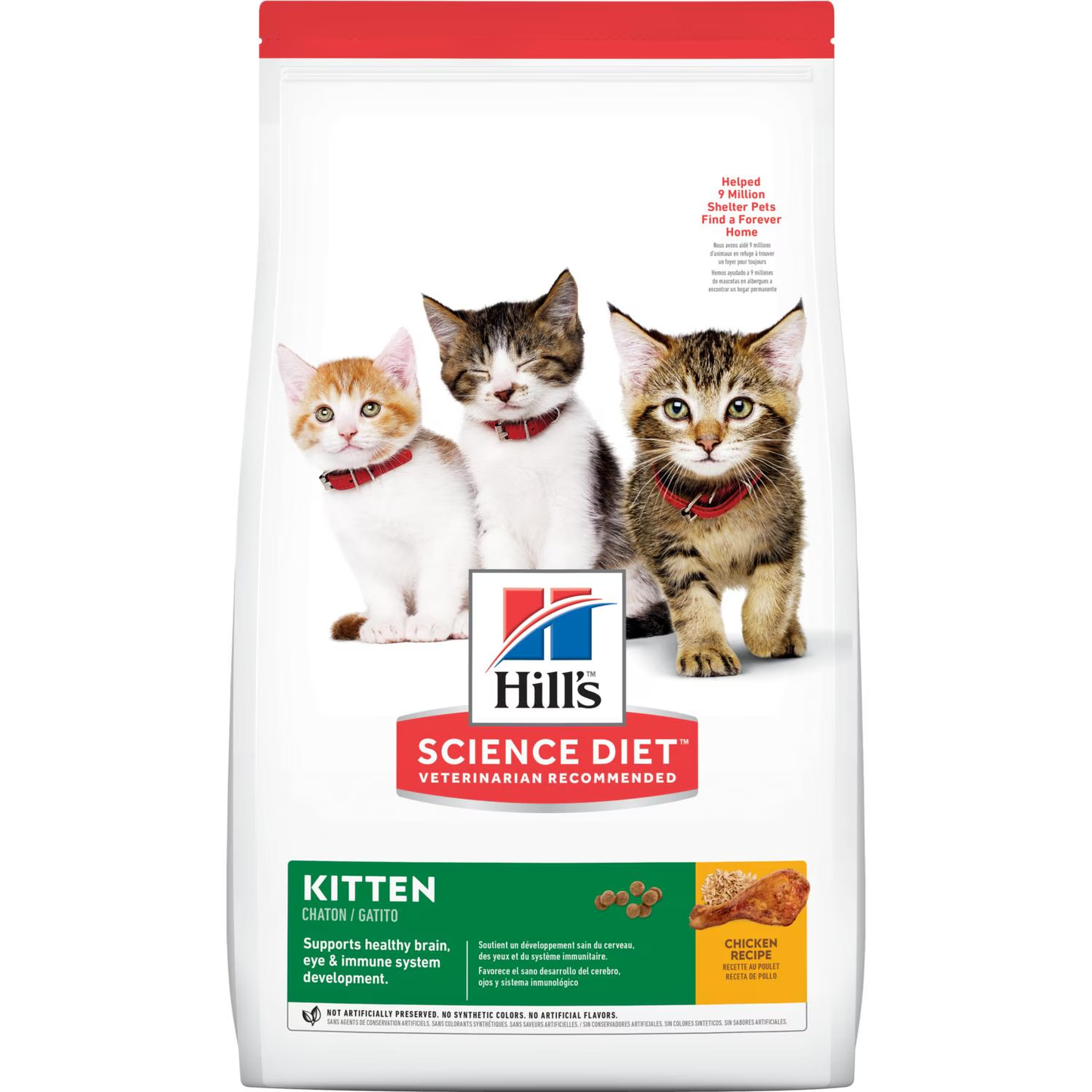 Hill's Kitten Pollo – Nutrición Inteligente para un Comienzo Saludable