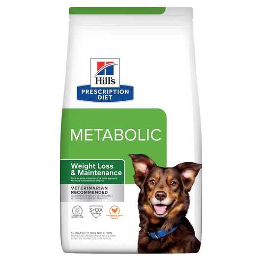 Hill’s Prescription Diet Metabolic | Alimento Seco para Perros con Sobrepeso y Control de Peso Duradero