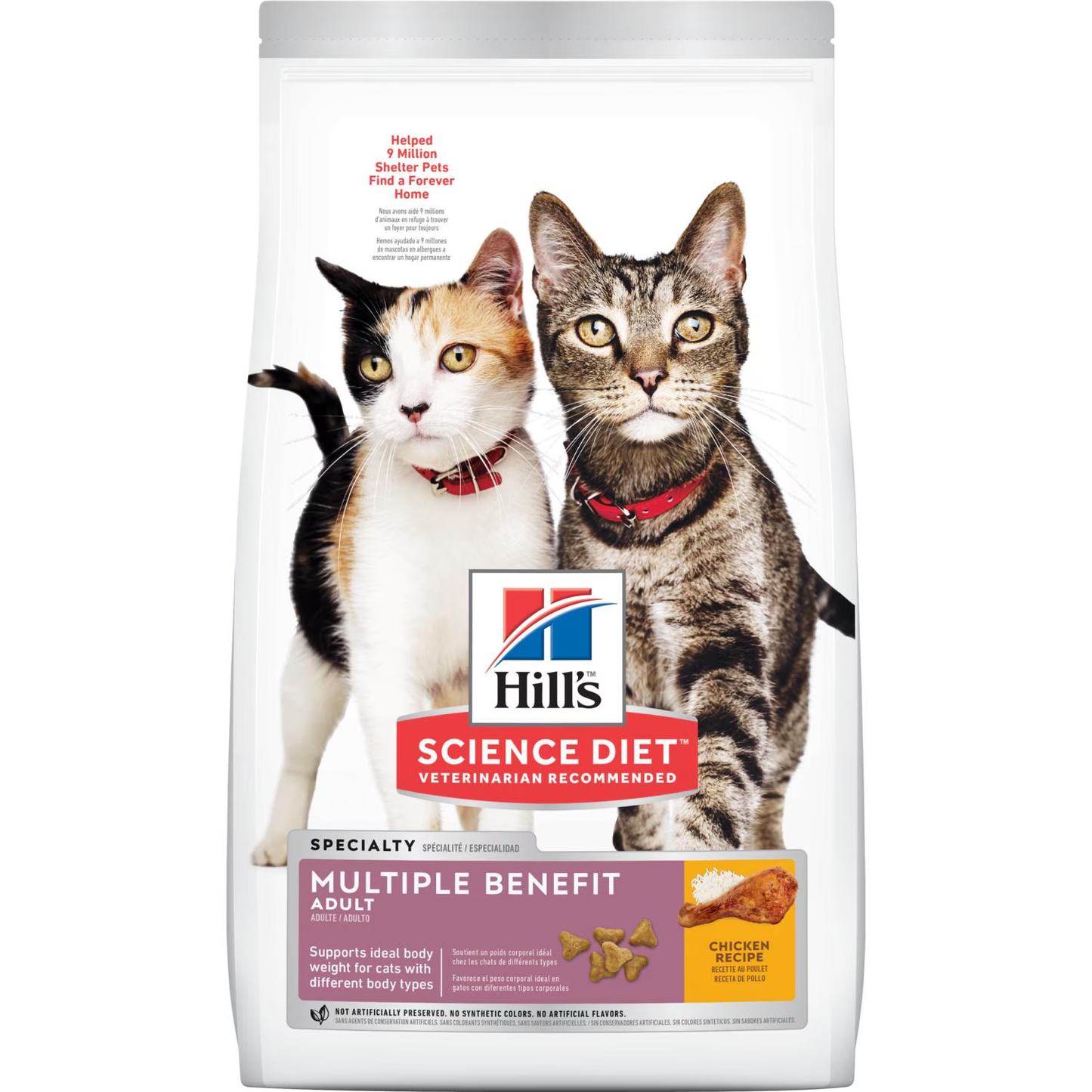 Hill’s Multiple Benefit – El alimento 5 en 1 que todo gato adulto merece 🐾