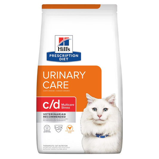 Protege la Salud Urinaria de tu Gato con Hill’s c/d Multicare Stress