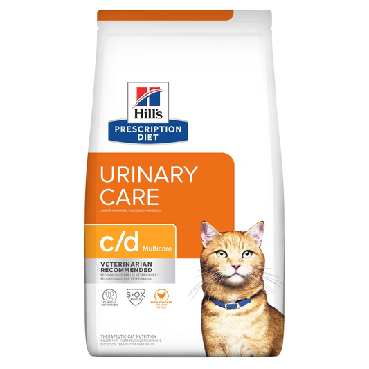 Cuida la Salud Urinaria de tu Gato con Hill’s c/d Multicare