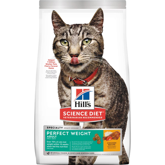 Hill’s Perfect Weight Gato Adulto – Ayúdalo a Volver a Brincar como Gatito 🐾⚖️