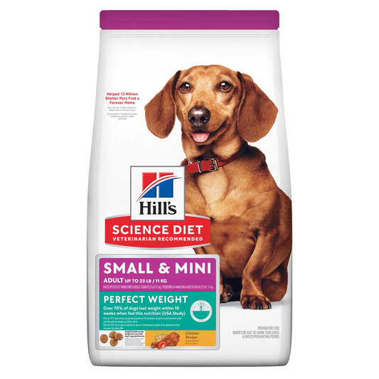 Hill’s Perfect Weight Small & Mini – Peso Saludable, Vida Feliz