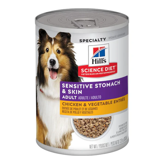 🌿 Su pancita feliz y su pelaje radiante: Hill’s Sensitive Skin & Stomach, lo que tu lomito merece 💚🐶