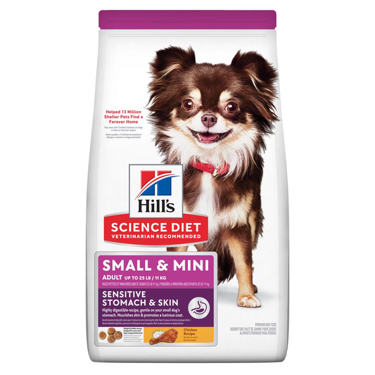 Cuidado Total para tu Pequeño: Hill’s Small & Mini Sensitive Skin & Stomach