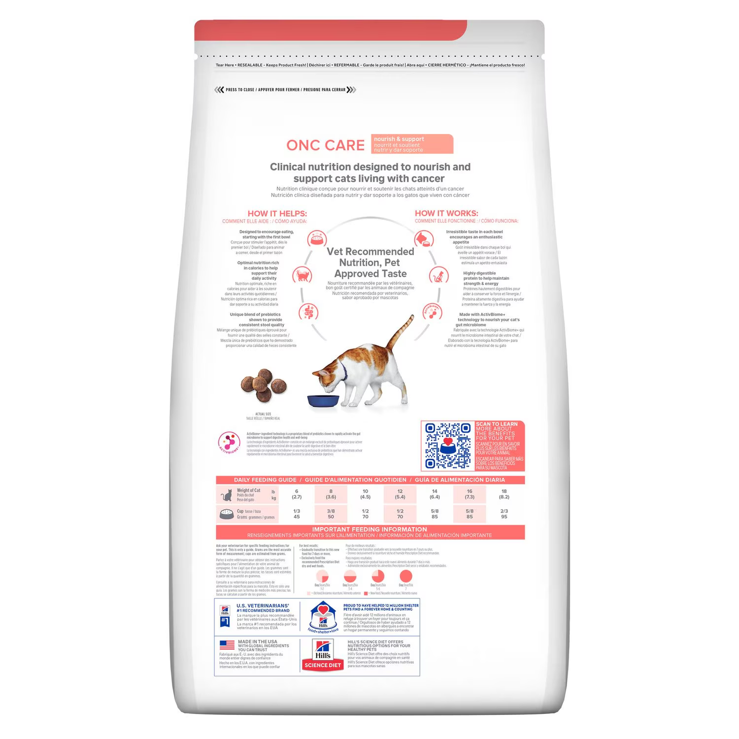 Fuerza y Bienestar para tu Gato en Cada Croqueta con Hill’s ONC Care