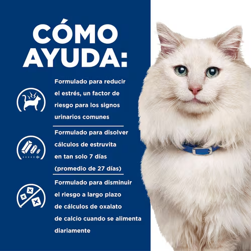 Protege la Salud Urinaria de tu Gato con Hill’s c/d Multicare Stress