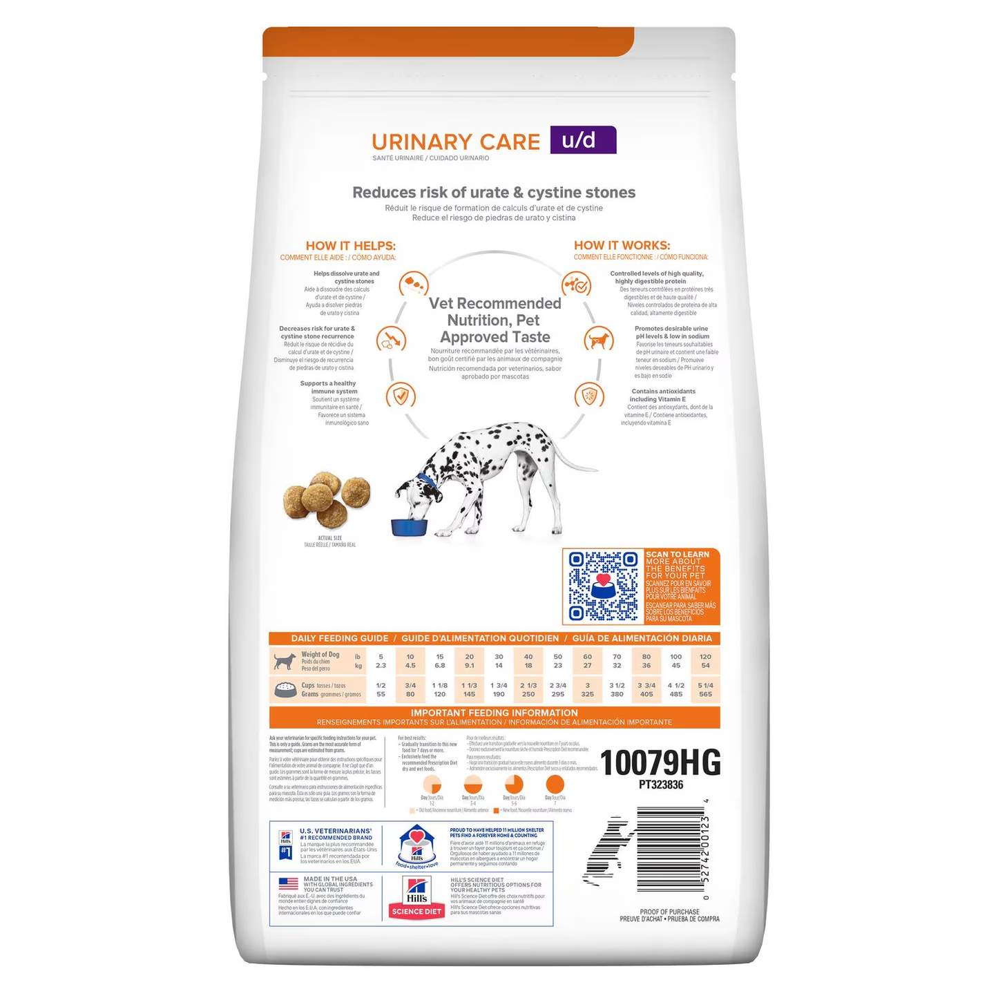 Hill’s Prescription Diet u/d | Alimento para Perros con Cálculos Urinarios