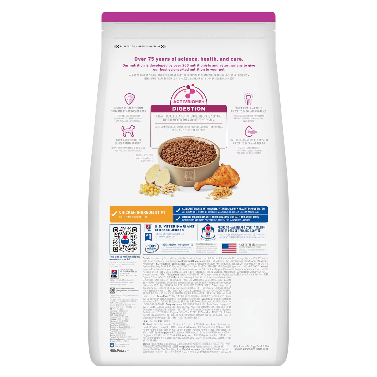 Hill’s Science Diet Small & Mini Puppy | Alimento Nutritivo para Cachorros de Razas Pequeñas y Miniatura