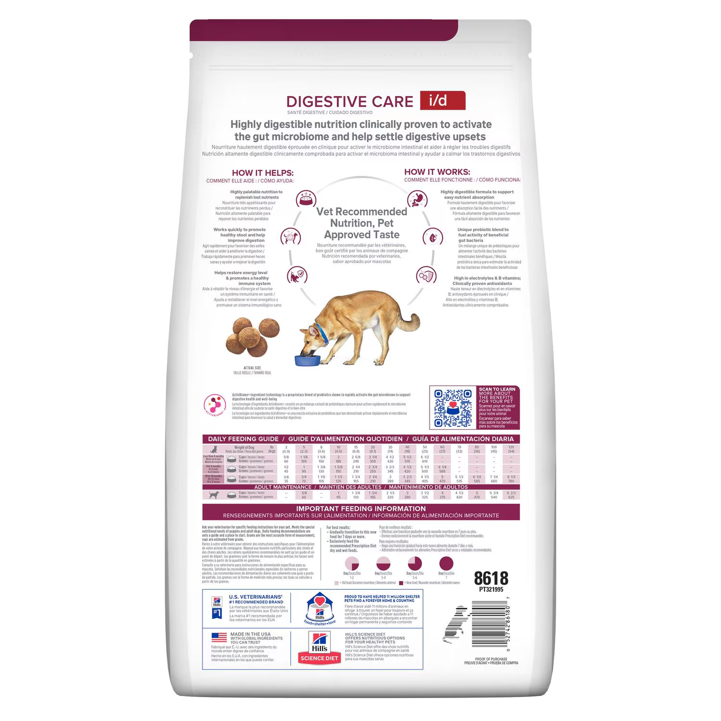 Hill's Prescription Diet i/d para Perros | Alimento Seco Digestivo Recomendado por Veterinarios