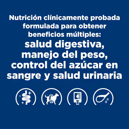 Hill’s Prescription Diet w/d | Alimento Especial para Perros con Diabetes y Sobrepeso