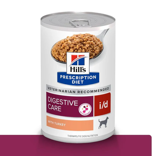 Recupera su pancita con amor: Hill’s i/d Digestive con Pavo – 12 latas llenas de alivio y sabor 🦃🐾🥄