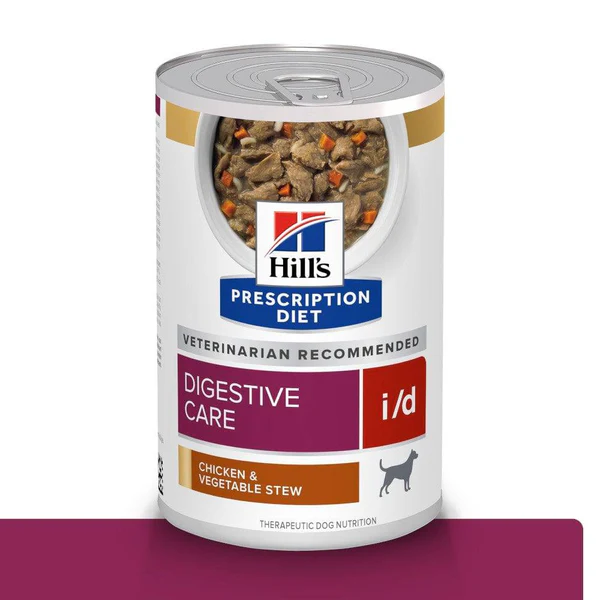 Sabrosito, suave y sanador: Hill’s i/d Estofado Digestivo con Pollo y Vegetales – 12 Latas para Perros 🐶🍗🥕🥄