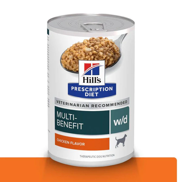 ⚖️ Hill’s w/d Lata – Control de Peso y Glucosa que Sabe Bien 🐾🍗