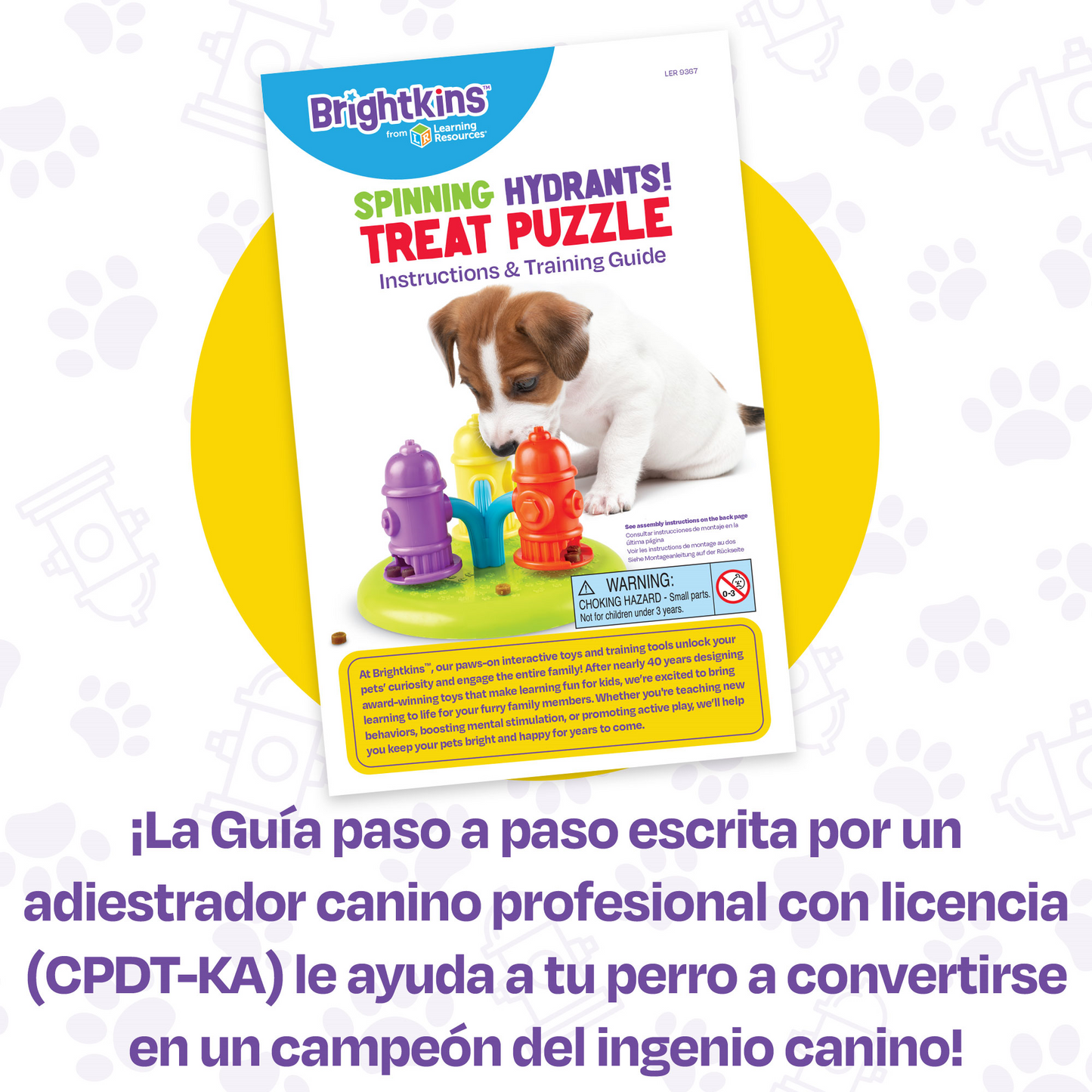 Brightkins-Rompecabezas de Tratamiento de Hidrantes Giratorios