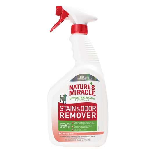 Nature's Miracle Removedor de Manchas y Olores para Perro-Aroma Melón