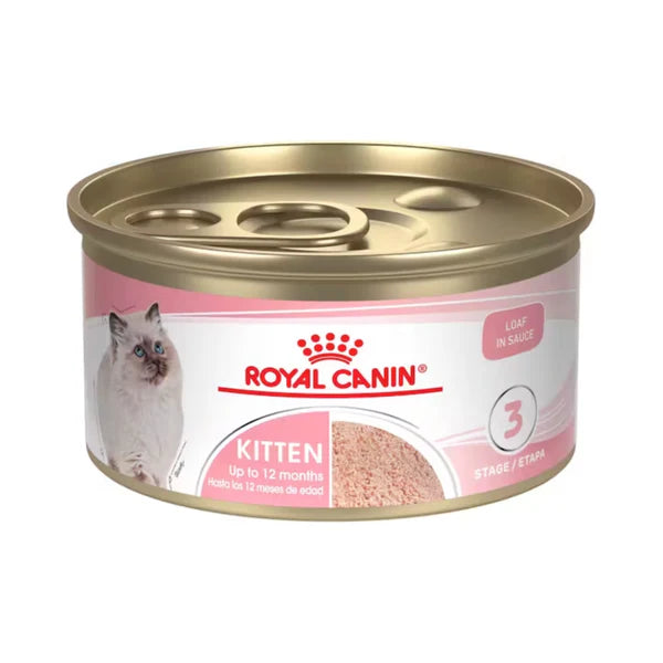 Royal Canin Kitten Loaf in Sauce Sabor Pollo | Alimento Húmedo para Gatitos – Crecimiento Saludable