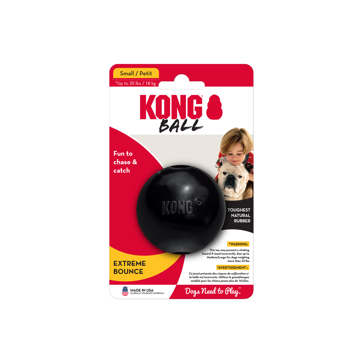Kong Pelota Extreme con Agujero